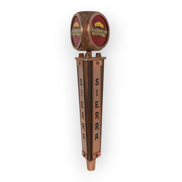 Sierra Nevada Celebration Draft Beer Tap Handle Fresh Hop IPA 12" Wood Metal - Picture 5 of 7
